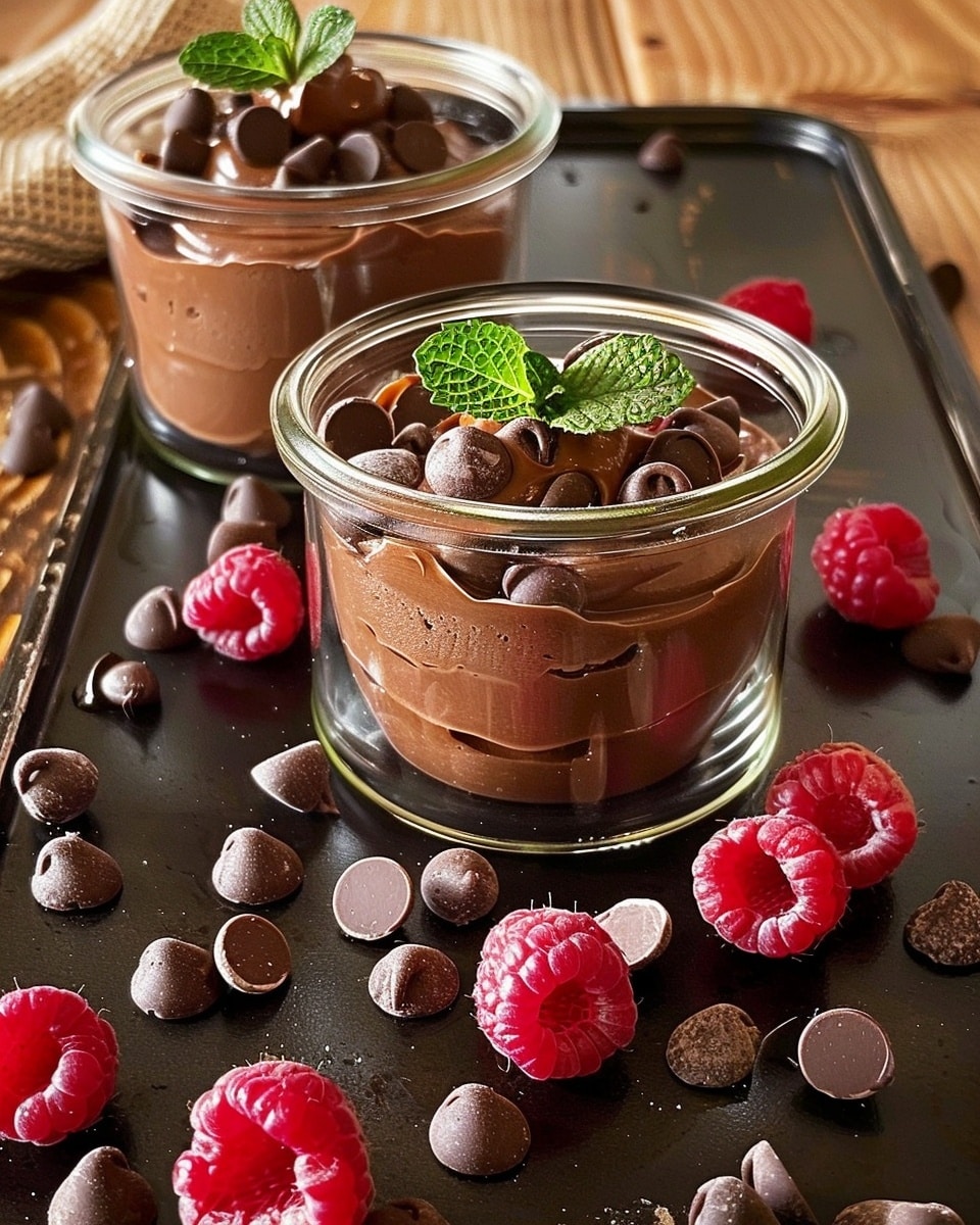 3-Ingredient Double Chocolate Mousse