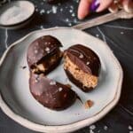 Stuffed Dates with Chocolate Almond Butter