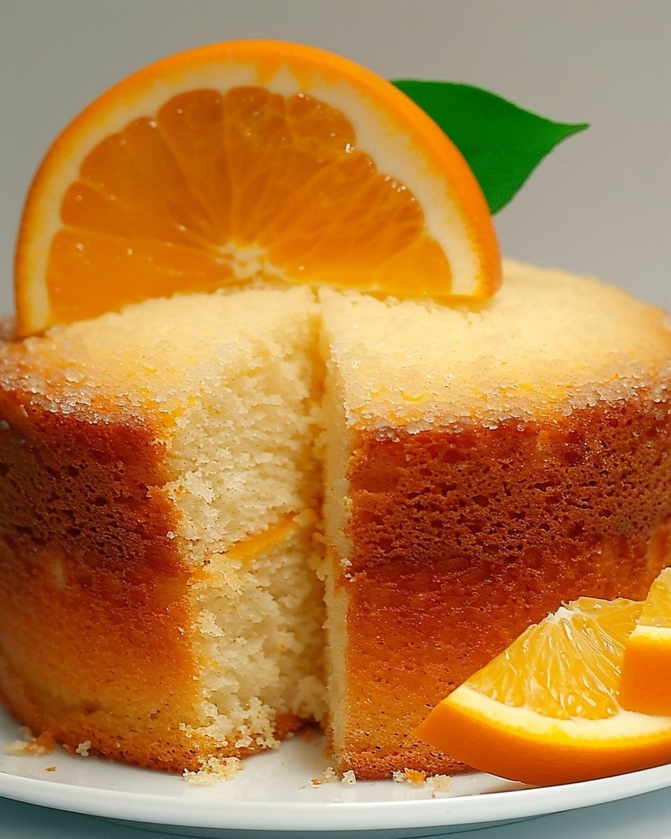 Almond-Olive Oil and Orange Cake
