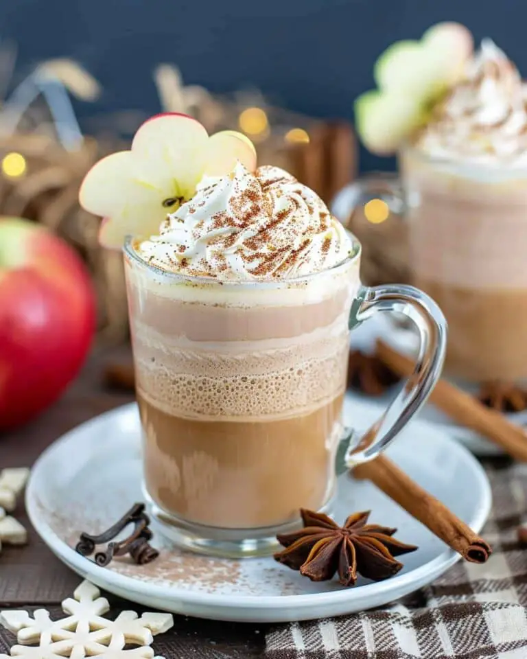Apple Cinnamon Tea Latte
