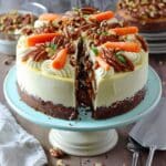 Baked Carrot Cake Cheesecake