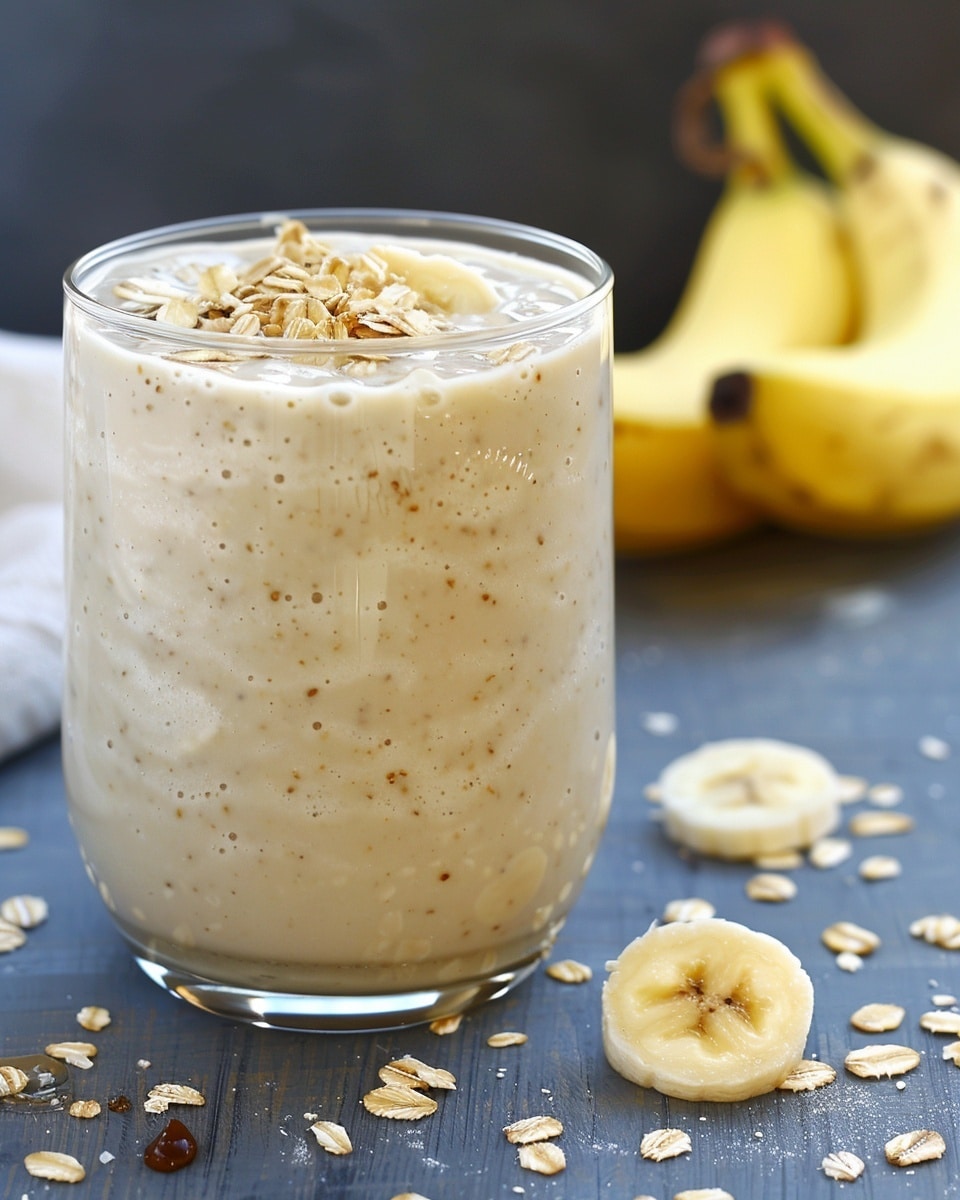 Banana, Honey and Oat Smoothie