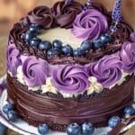 Blueberry Chocolate Lavender Dream Cake