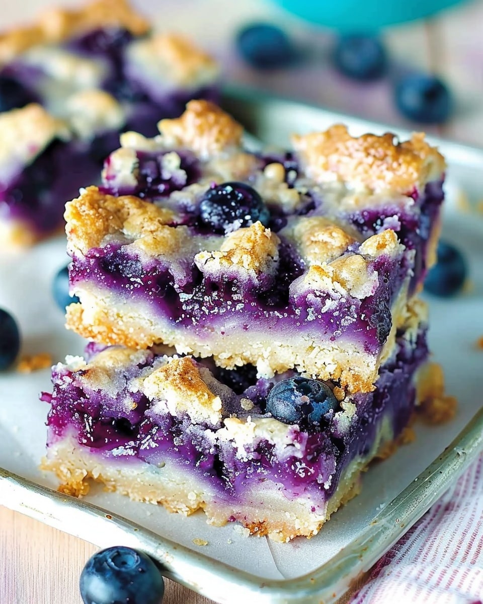 Blueberry Crumble Bars Recipe