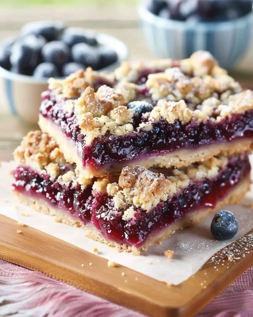 Blueberry Crumble Bars Recipe