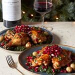 Braised Chicken with Pomegranate Molasses