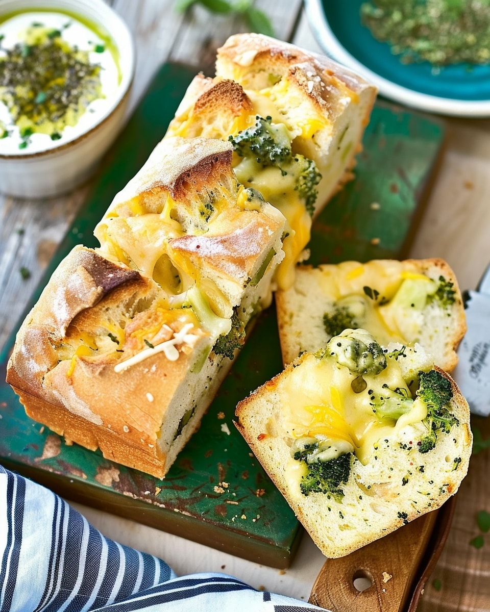Broccoli and Cheddar Loaf