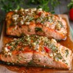 Canadian Maple Cedar Plank Salmon