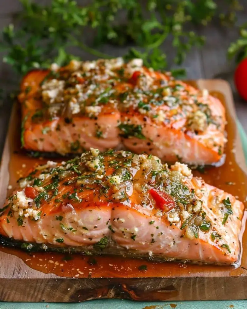 Canadian Maple Cedar Plank Salmon