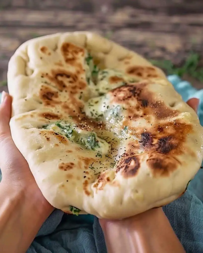 Cheesy Flatbread Recipe