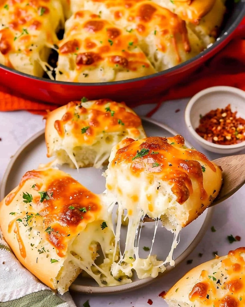 Cheese Stuffed Bread Bites