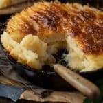 Cheesy Skillet Potato Bread