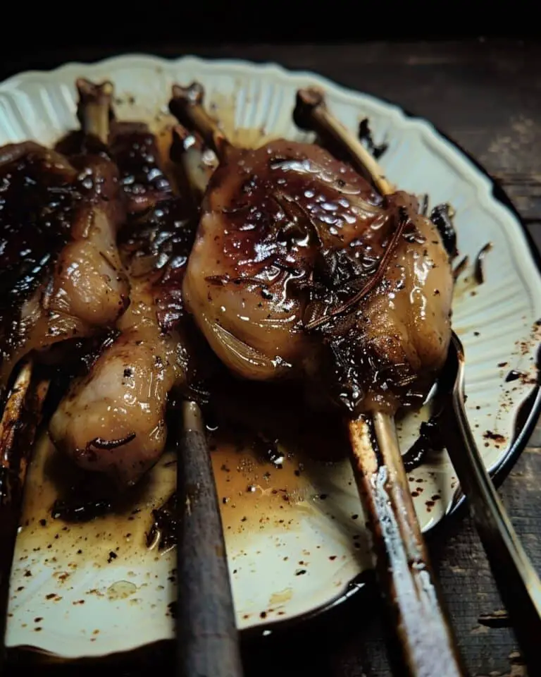 Chicken Legs with Juniper