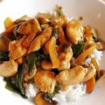 Chicken Stir Fry with Date Molasses