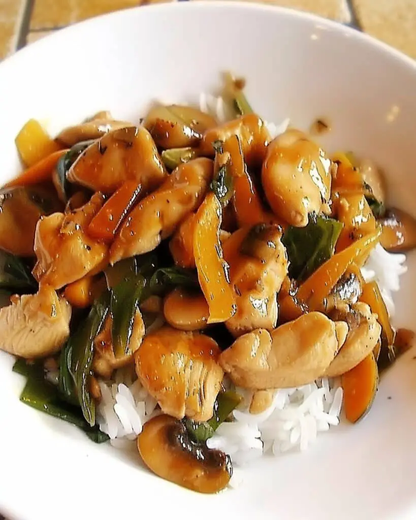 Chicken Stir Fry with Date Molasses