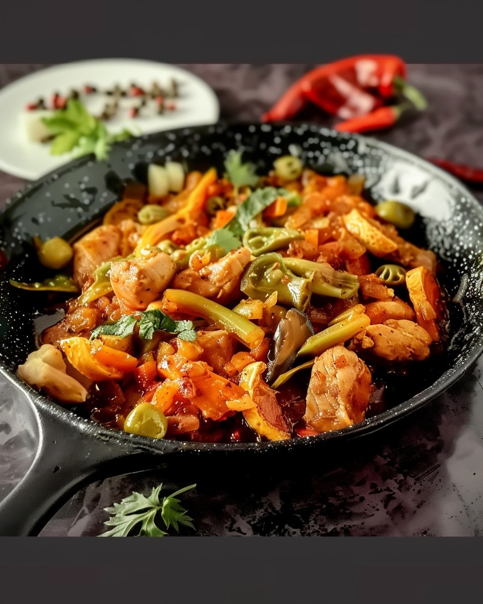 Chicken Stir Fry with Date Molasses