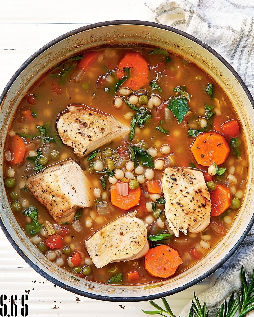 Chicken Barley Stew