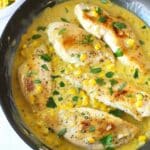 Chicken with Creamed Corn