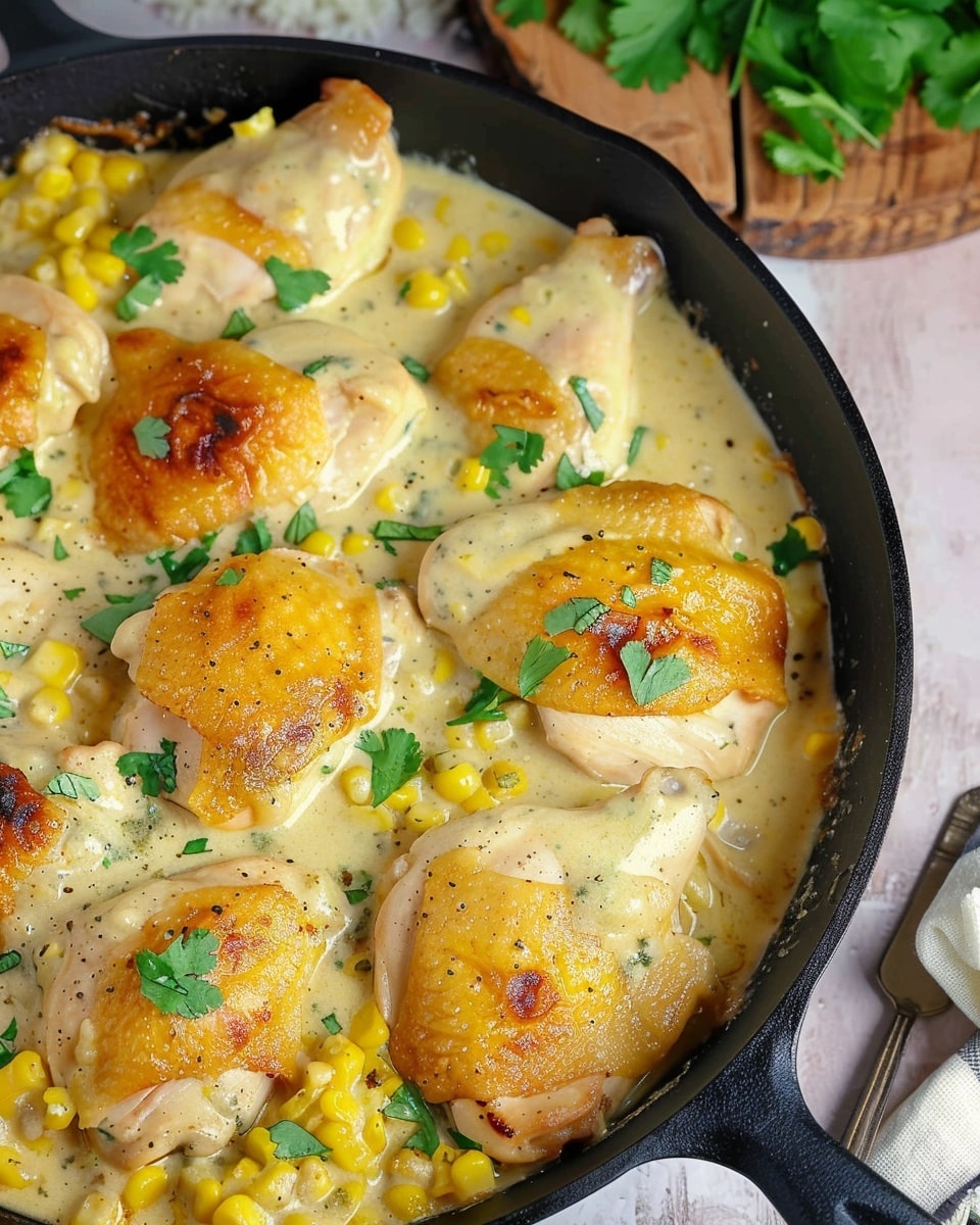 Chicken with Creamed Corn