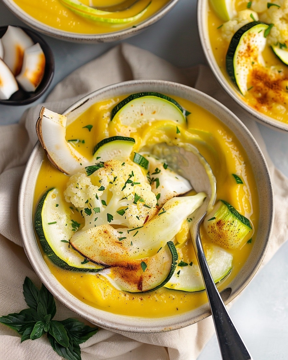 Vegetable Curry Soup