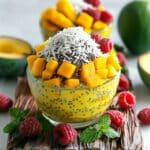 Coconut Mango Chia Pudding