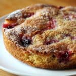 Cranberry Cornmeal Upside-Down Cake