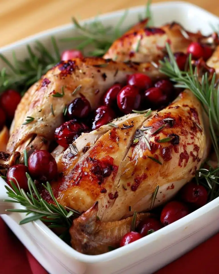 Cranberry-Molasses Glazed Turkey