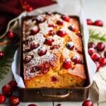 Cranberry Orange Cornmeal Bread