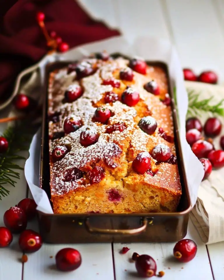 Cranberry Orange Cornmeal Bread