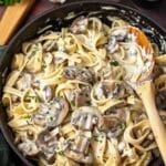 Creamy Garlic Mushroom Pasta