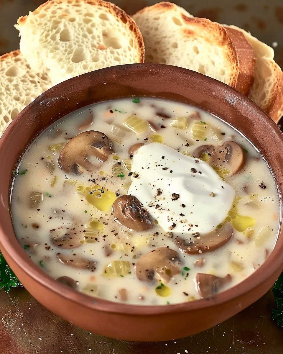 Th Best Creamy Mushroom Soup