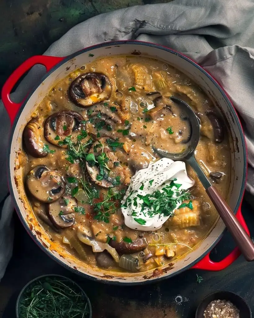 Th Best Creamy Mushroom Soup