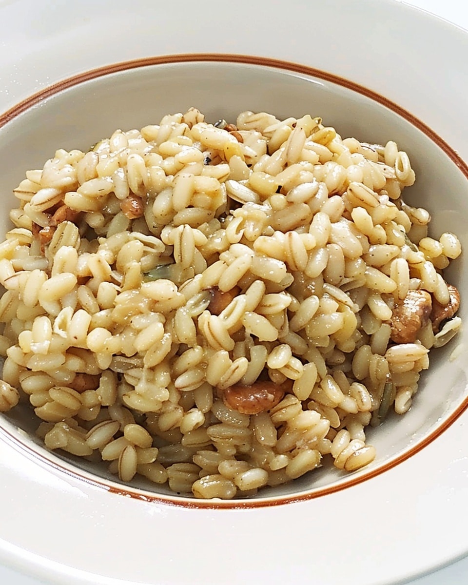 Creamy Barley Risotto