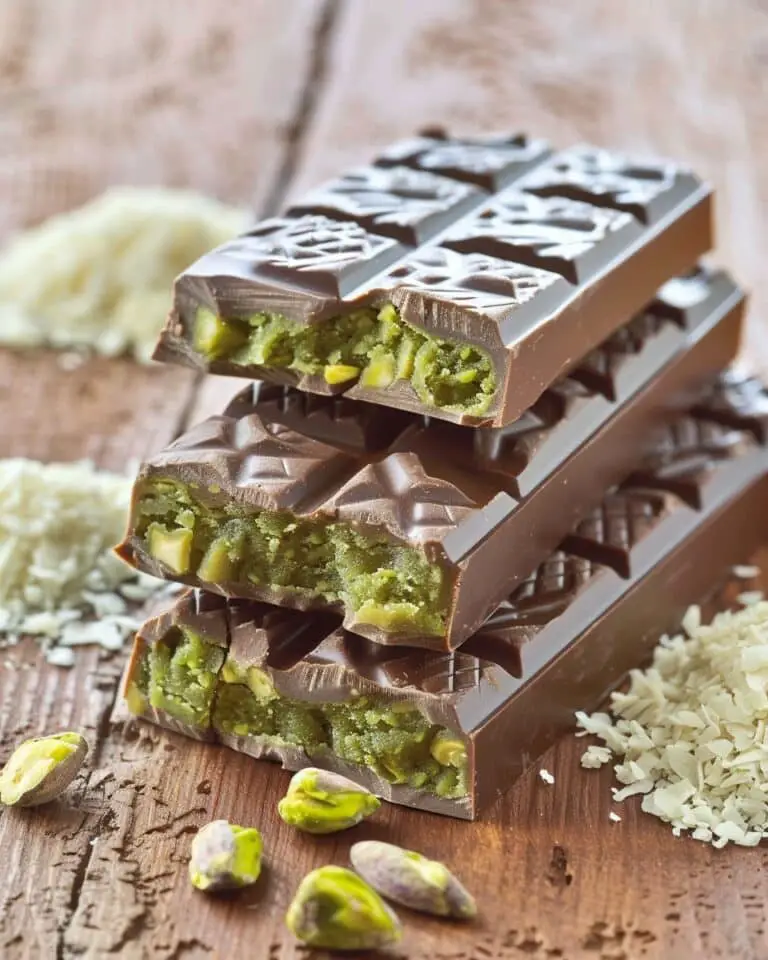 Dubai Chocolate Bar with Pistachio Tahini