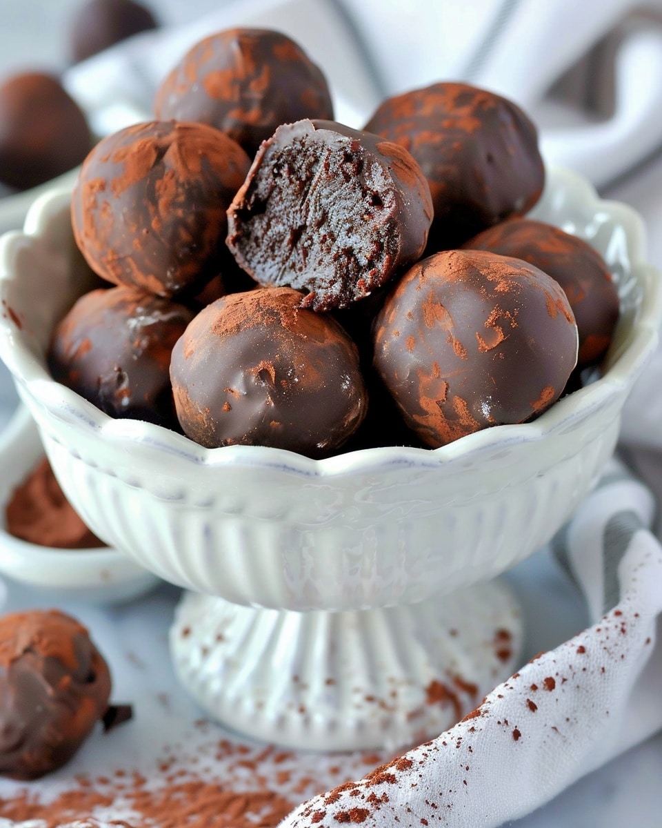 How To Make Easy Cocoa Date Truffles