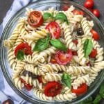 Easy & Zesty Italian Summer Pasta Salad