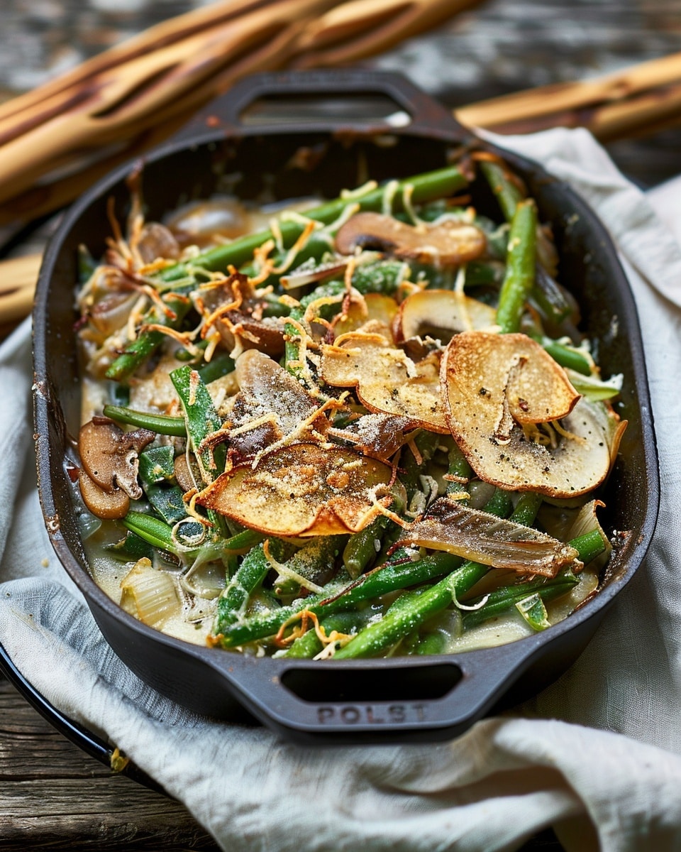 Fresh Green Bean Casserole