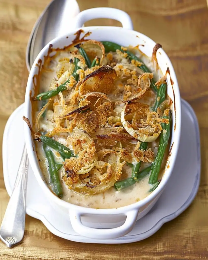 Fresh Green Bean Casserole