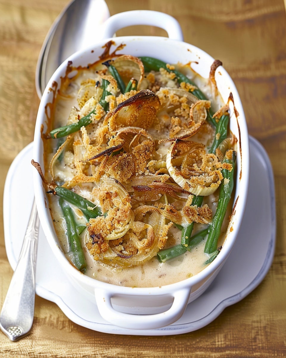Fresh Green Bean Casserole