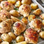 Greek Lemon Chicken and Potatoes