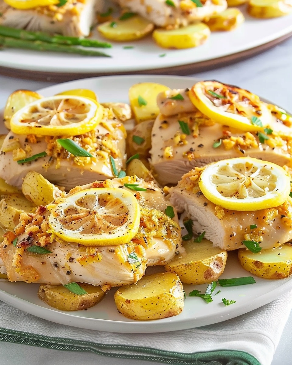 Greek Lemon Chicken and Potatoes
