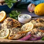 Sumac Grilled Chicken Thighs