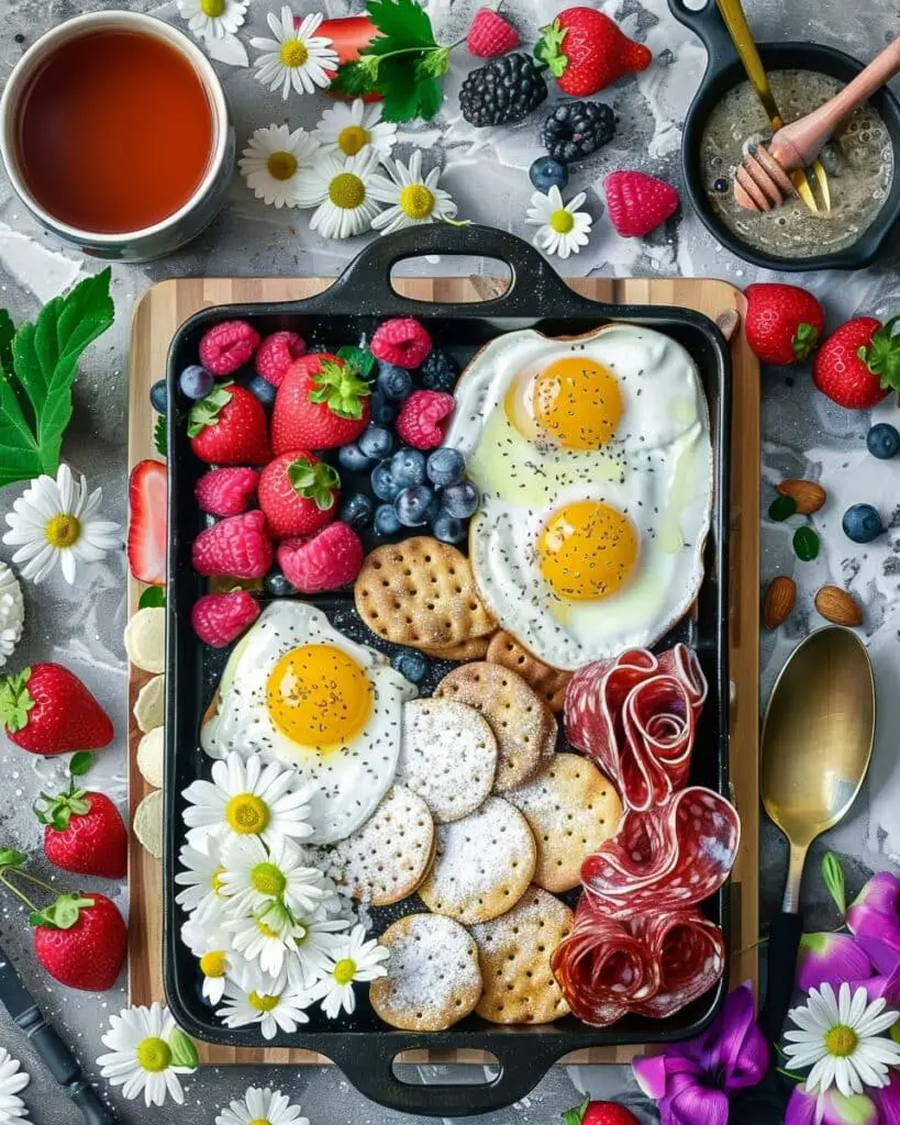 Healthy Breakfast Charcuterie Board