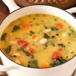 Hearty Tuscan White Bean Soup