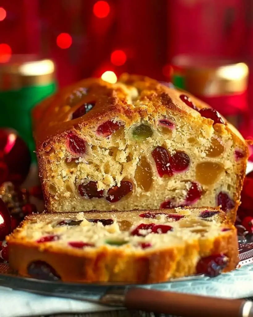 Heavenly Moist Fruit Cake Loaf