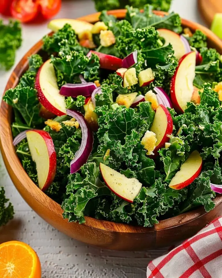 Kale Salad with Apples