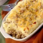 Leftover Meatloaf and Mashed Potatoes Shepherd’s Pie