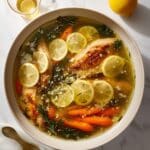 Lemon Rosemary Chicken Soup