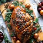 Maple Mustard Roasted Turkey Breast (Keto & Sugar-Free)