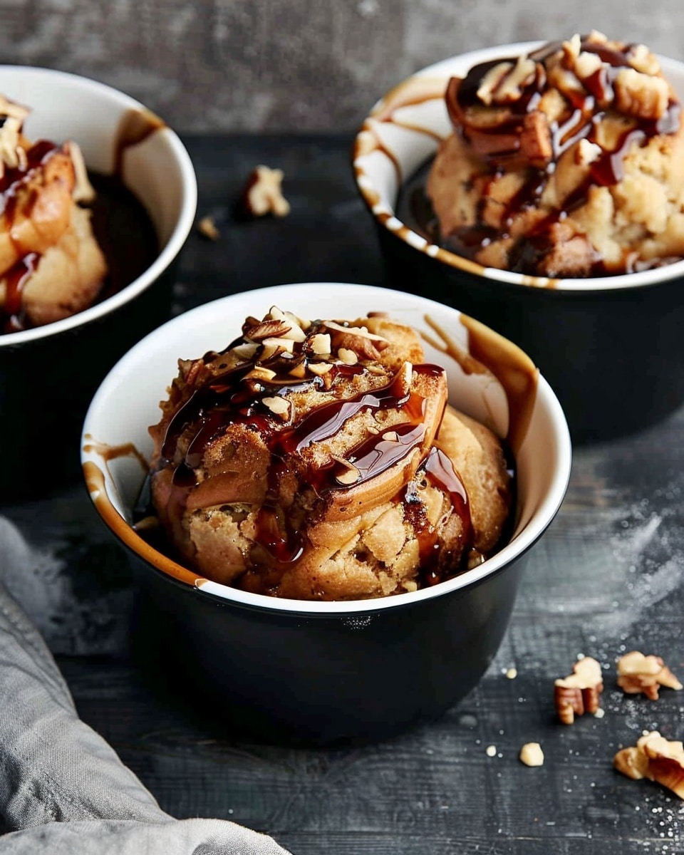 Maple Walnut Bread Pudding